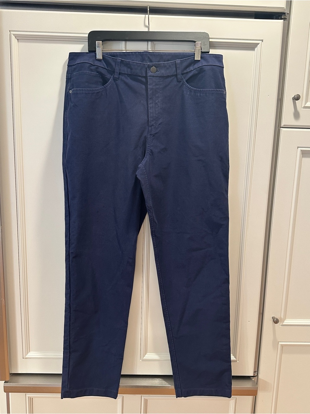 Lululemon stone washed navy pants